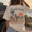 Load image into Gallery viewer, CHASING SUNSETS GRAPHIC T SHIRT
