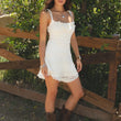 Load image into Gallery viewer, Maggie A Symmetrical Mini Dress
