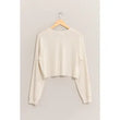 Load image into Gallery viewer, Waffle Knit Cropped Long Sleeve

