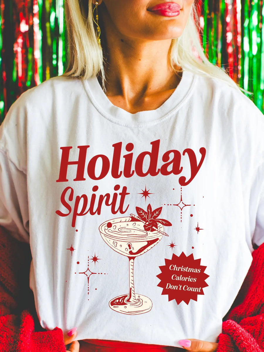 Holiday Spirit Christmas Tee