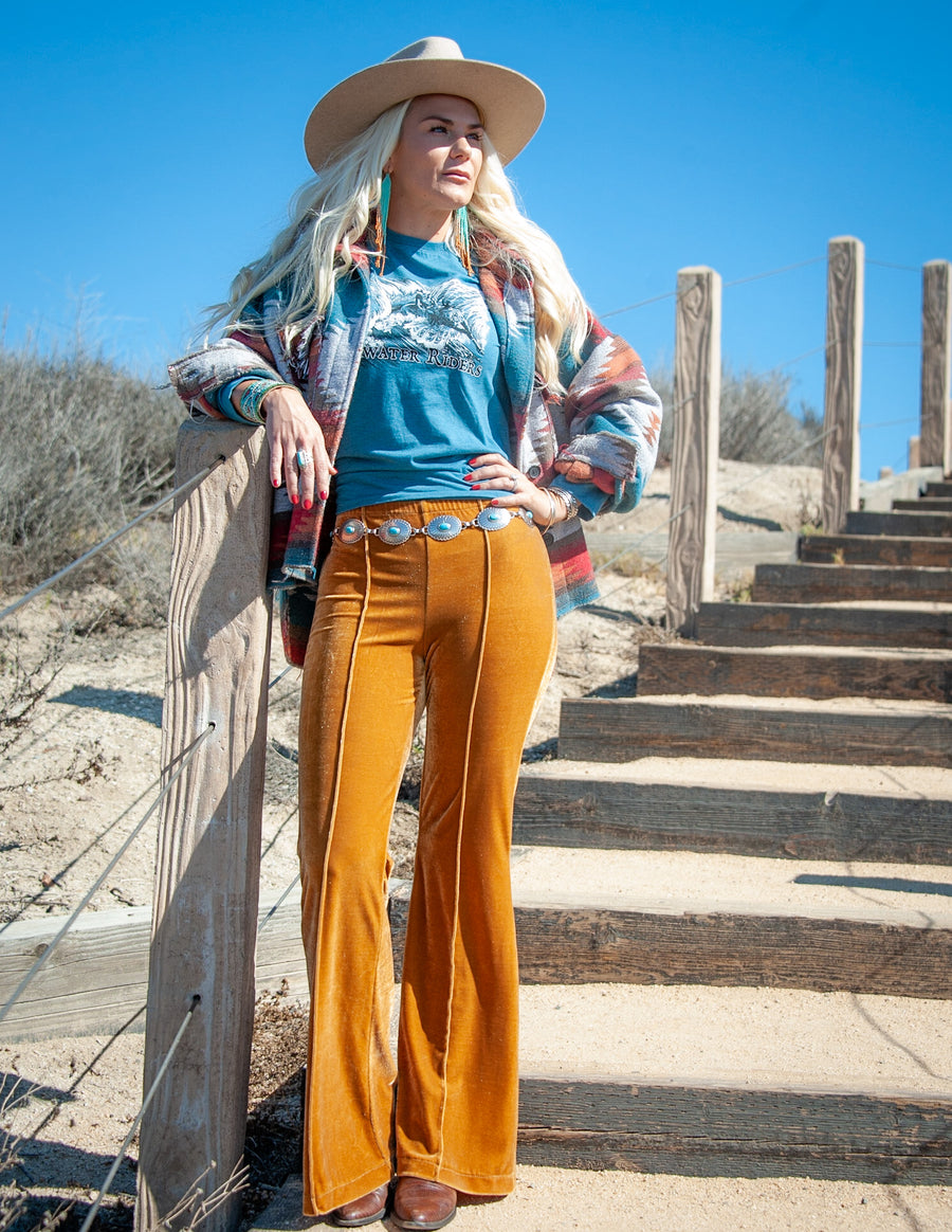 70S Flare Pants Outfit