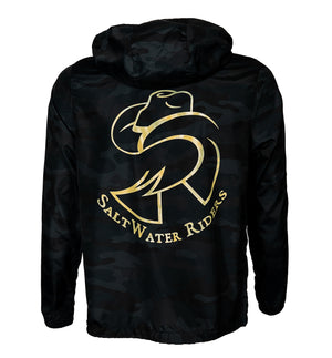 SWR Logo Black Camo Windbreaker