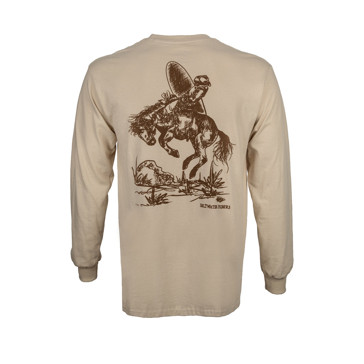 Unisex Bronc Rider Long Sleeve T-Shirt – SaltWater Riders