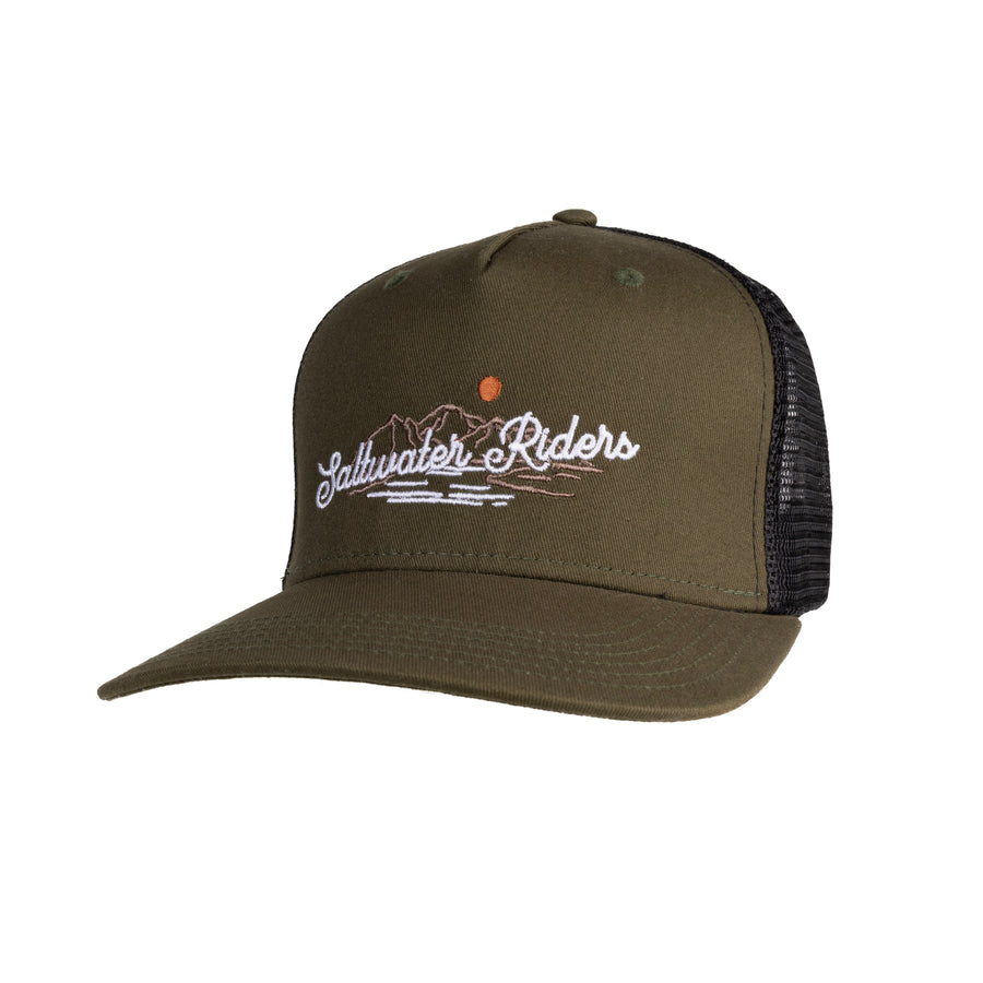 SWR Embroidered God's Country Retro Trucker Hat